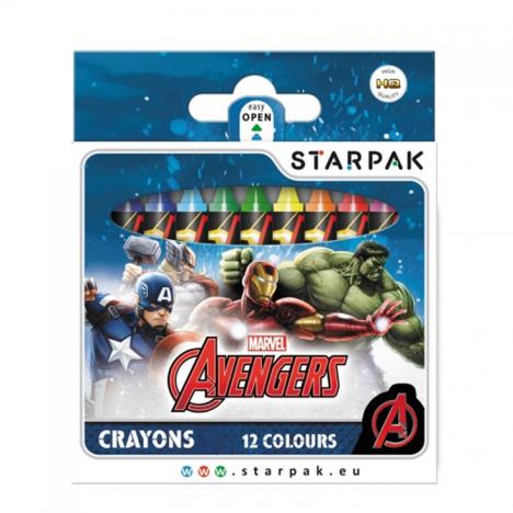 Marvel Avengers Crayons Pack of 12 £1.19